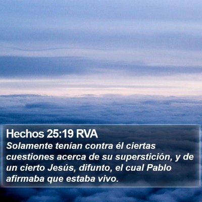 Hechos 25:19 RVA Bible Verse Image