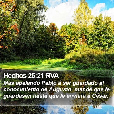 Hechos 25:21 RVA Bible Verse Image
