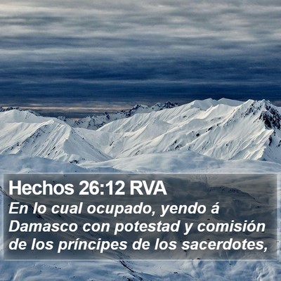 Hechos 26:12 RVA Bible Verse Image