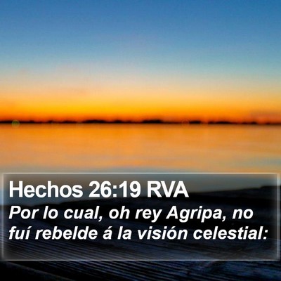 Hechos 26:19 RVA Bible Verse Image