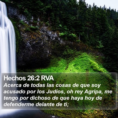 Hechos 26:2 RVA Bible Verse Image
