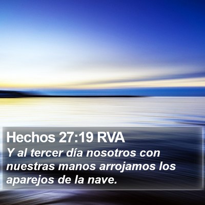 Hechos 27:19 RVA Bible Verse Image