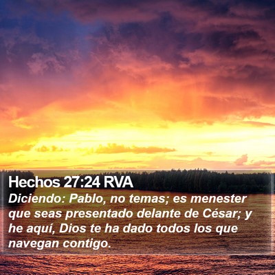 Hechos 27:24 RVA Bible Verse Image
