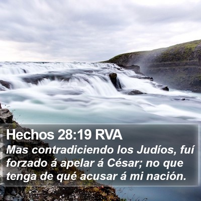 Hechos 28:19 RVA Bible Verse Image