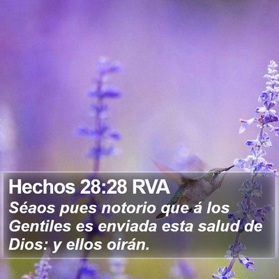 Hechos 28:28 RVA Bible Verse Image