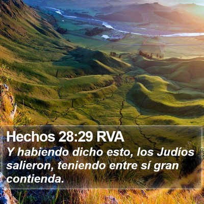 Hechos 28:29 RVA Bible Verse Image