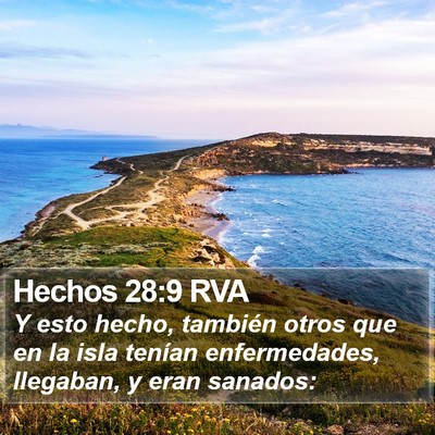 Hechos 28:9 RVA Bible Verse Image