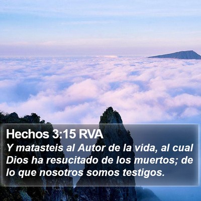 Hechos 3:15 RVA Bible Verse Image