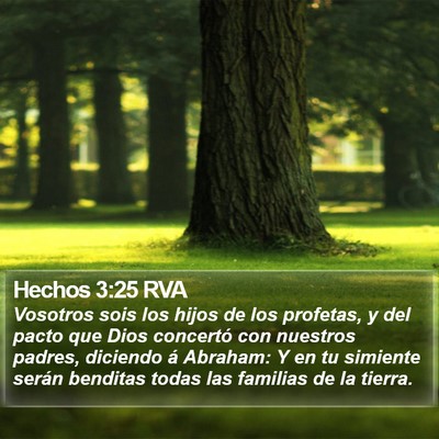 Hechos 3:25 RVA Bible Verse Image