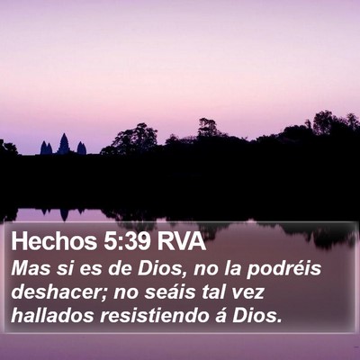 Hechos 5:39 RVA Bible Verse Image