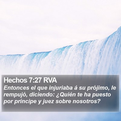 Hechos 7:27 RVA Bible Verse Image
