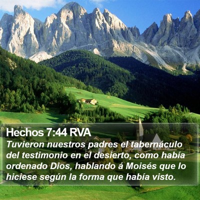Hechos 7:44 RVA Bible Verse Image