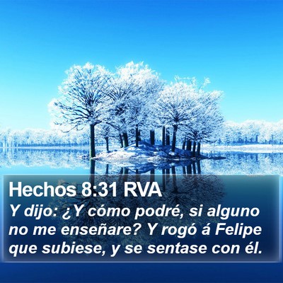 Hechos 8:31 RVA Bible Verse Image