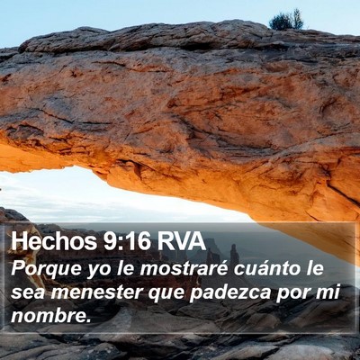 Hechos 9:16 RVA Bible Verse Image