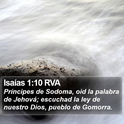 Isaías 1:10 RVA Bible Verse Image