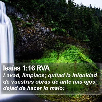 Isaías 1:16 RVA Bible Verse Image
