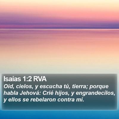 Isaías 1:2 RVA Bible Verse Image