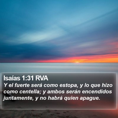 Isaías 1:31 RVA Bible Verse Image