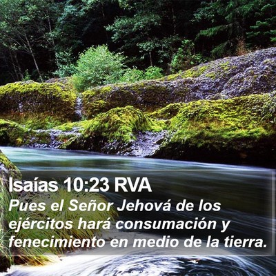 Isaías 10:23 RVA Bible Verse Image