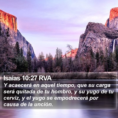 Isaías 10:27 RVA Bible Verse Image