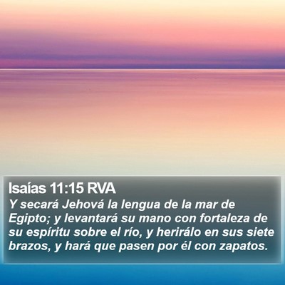 Isaías 11:15 RVA Bible Verse Image
