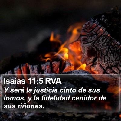 Isaías 11:5 RVA Bible Verse Image