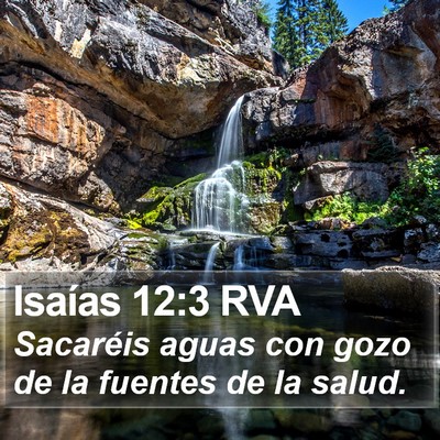 Isaías 12:3 RVA Bible Verse Image