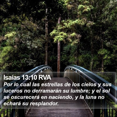 Isaías 13:10 RVA Bible Verse Image