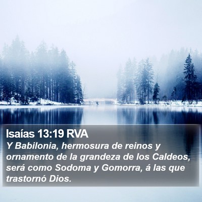 Isaías 13:19 RVA Bible Verse Image