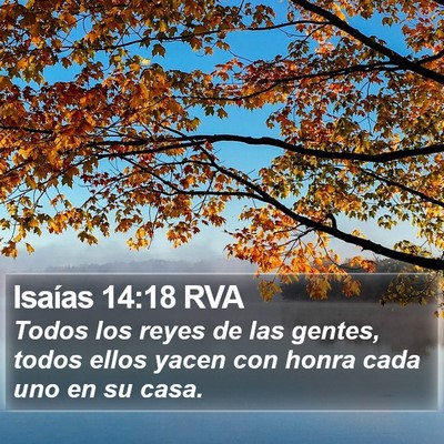 Isaías 14:18 RVA Bible Verse Image
