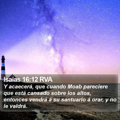 Isaías 16:12 RVA Bible Verse Image