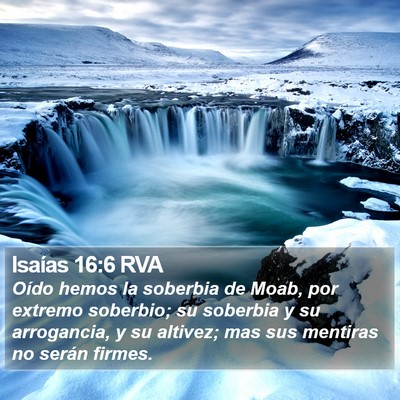 Isaías 16:6 RVA Bible Verse Image