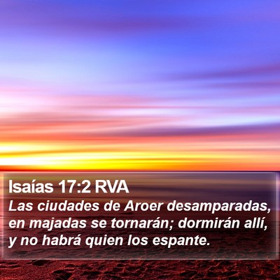 Isaías 17:2 RVA Bible Verse Image