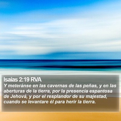 Isaías 2:19 RVA Bible Verse Image