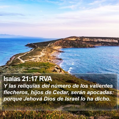 Isaías 21:17 RVA Bible Verse Image