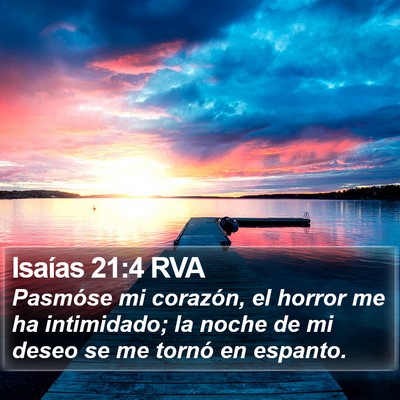Isaías 21:4 RVA Bible Verse Image