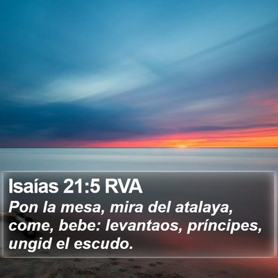 Isaías 21:5 RVA Bible Verse Image