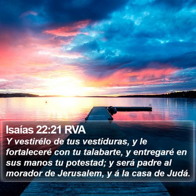 Isaías 22:21 RVA Bible Verse Image