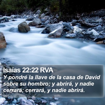 Isaías 22:22 RVA Bible Verse Image