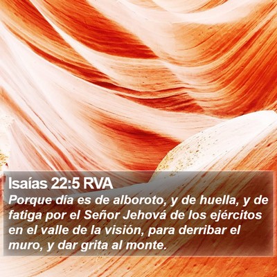 Isaías 22:5 RVA Bible Verse Image