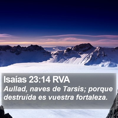 Isaías 23:14 RVA Bible Verse Image