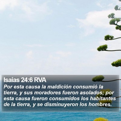 Isaías 24:6 RVA Bible Verse Image