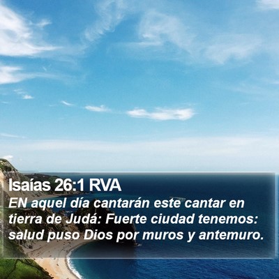 Isaías 26:1 RVA Bible Verse Image