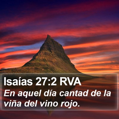 Isaías 27:2 RVA Bible Verse Image