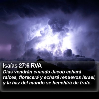 Isaías 27:6 RVA Bible Verse Image