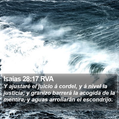 Isaías 28:17 RVA Bible Verse Image