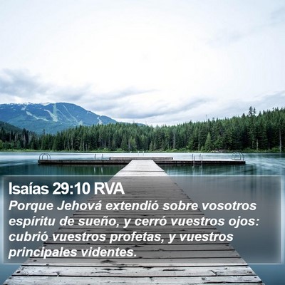 Isaías 29:10 RVA Bible Verse Image