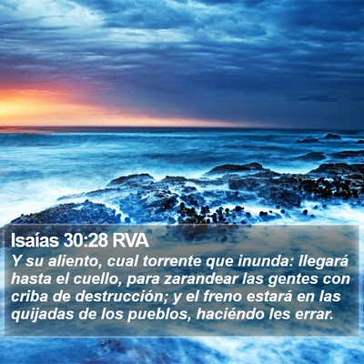 Isaías 30:28 RVA Bible Verse Image