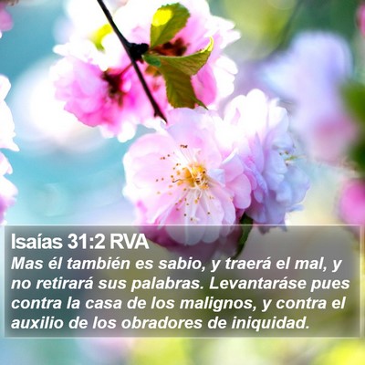 Isaías 31:2 RVA Bible Verse Image
