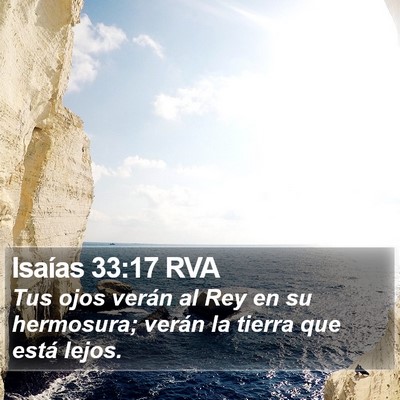 Isaías 33:17 RVA Bible Verse Image